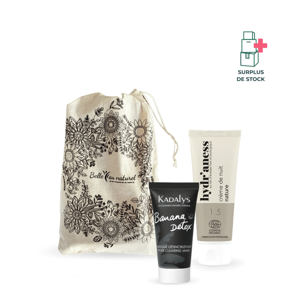 Duo Skin minimalism visage Cocoon BIO Box Beauté Belle au Naturelle Coffret duo visage Cocoon BIO